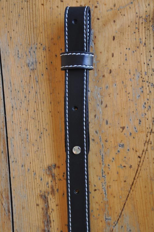 Personalized Custom Quality Leather Rifle Gun Sling Amish Made Adjustable NEW