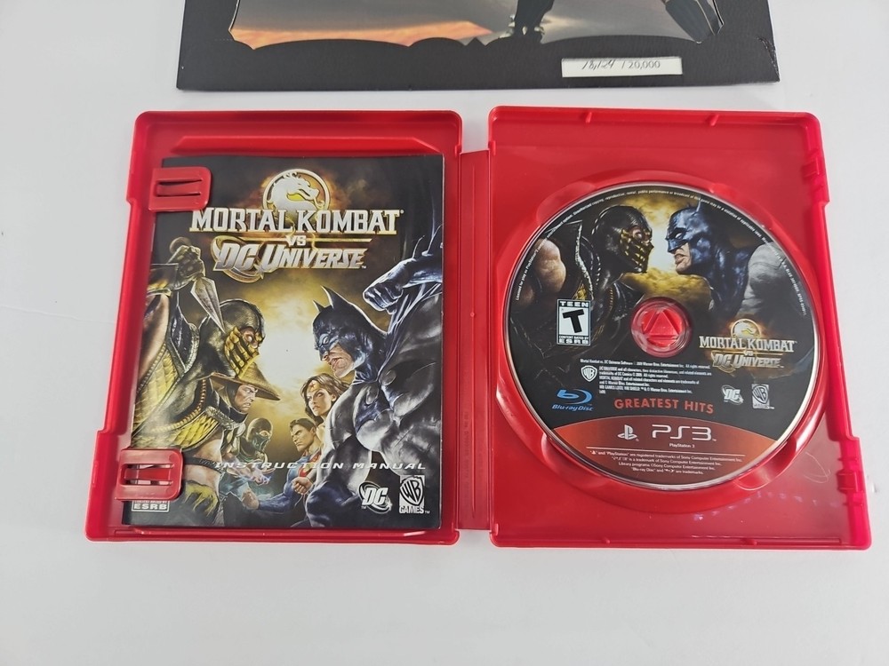 Mortal Kombat: Art Print & PS3 Game Bundle