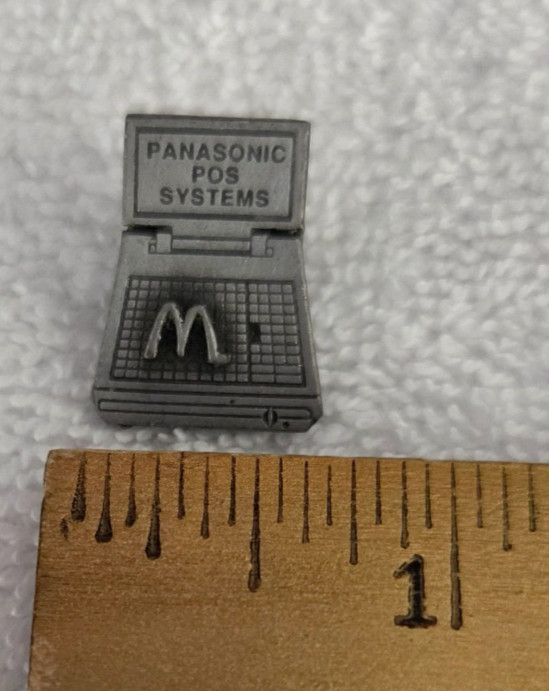 McDonald’s PIN PANASONIC POS SYSTEM COLLECTIBLES
