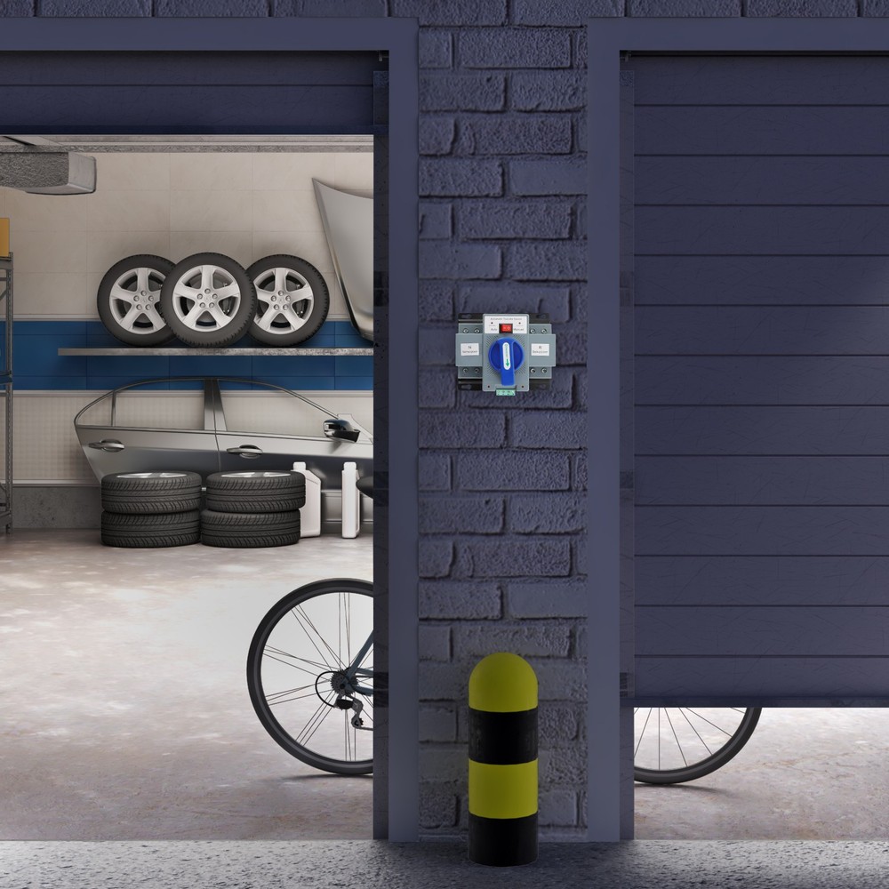 2P/63A Dual Power Transfer Switch AC110V Generator Automatic Changeover Switch