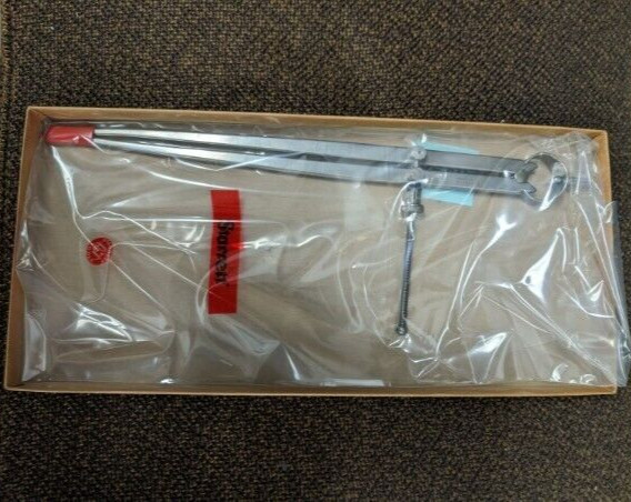 Starrett 83B-12 Yankee Spring-Type Outside Divider, 12", Quick-Spring Nut