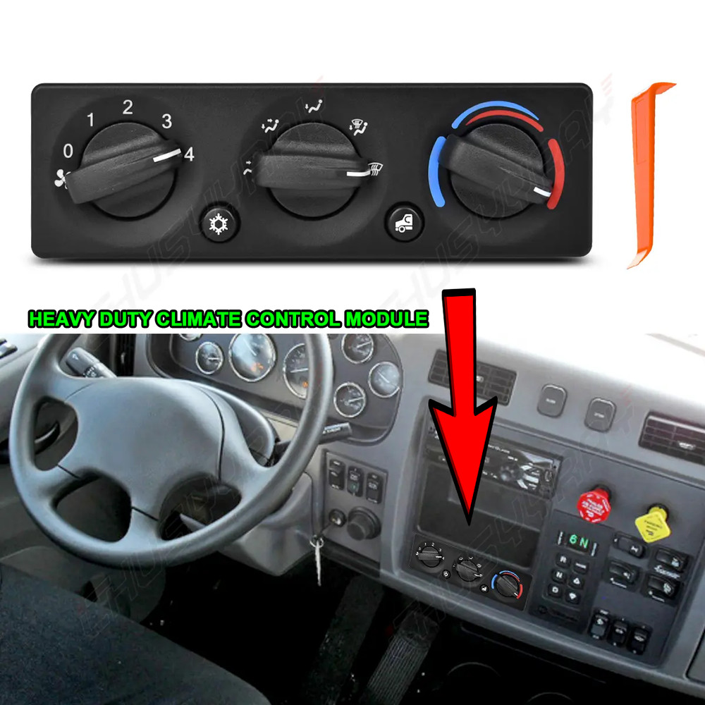 High Qualit ABS A/C Climate Control Module Panel For 2002-2006 Kenworth T600A