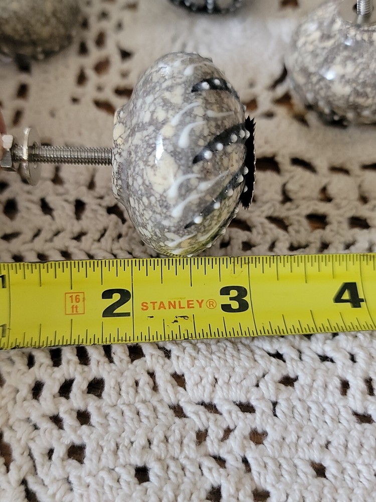 21 Starburst Stoneware Pottery Drawer Pulls Cabinet Knobs