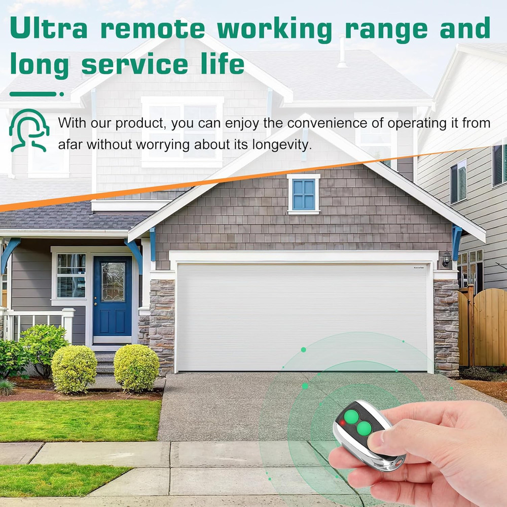 M12 Remote Control Transmitter for Automatic Swing Sliding Gate, Compatible with