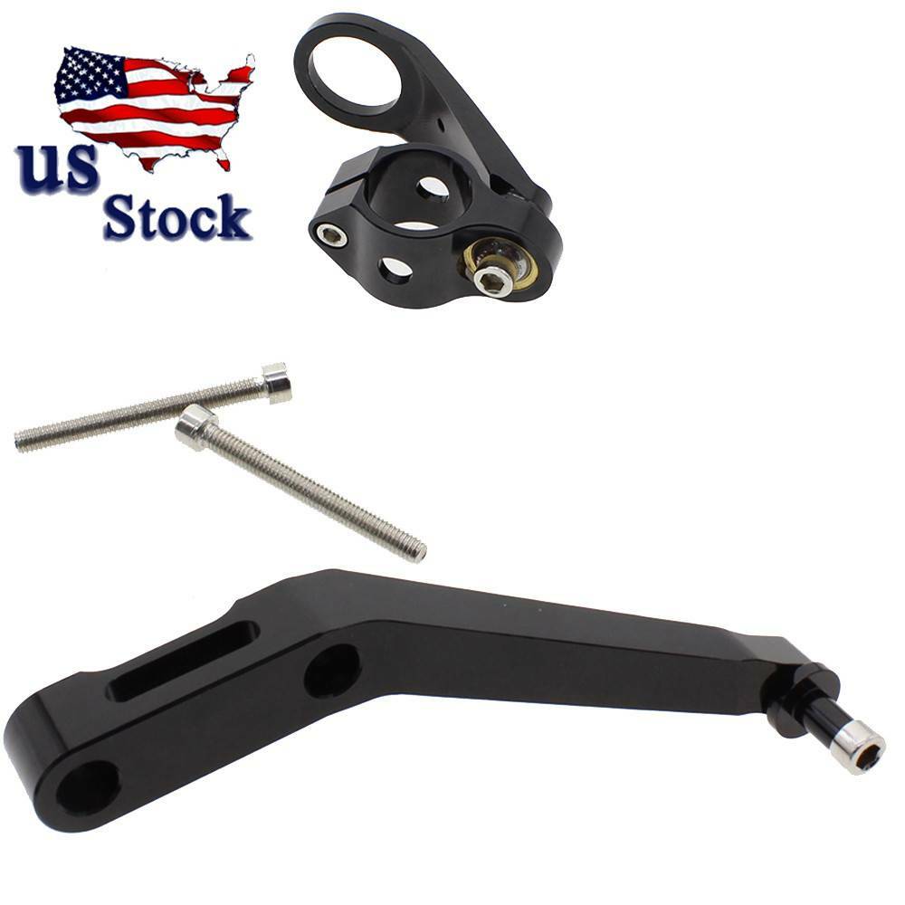 US CNC For Honda CBR954RR 2002-2003 Steering Damper Stabilizer Bracket Mount Kit