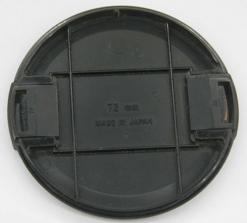72mm - Front Snap On Lens Cap -Sigma- Plastic- USED E59F