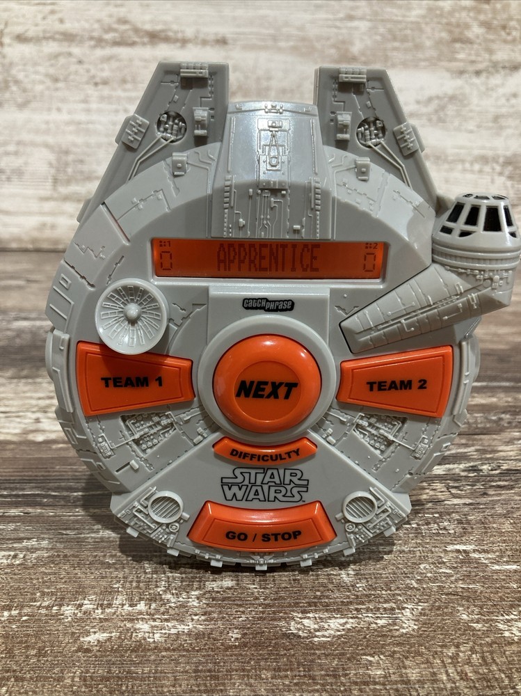 Star Wars Millennium Falcon Catch Phrase Electronic Handheld Game Hasbro