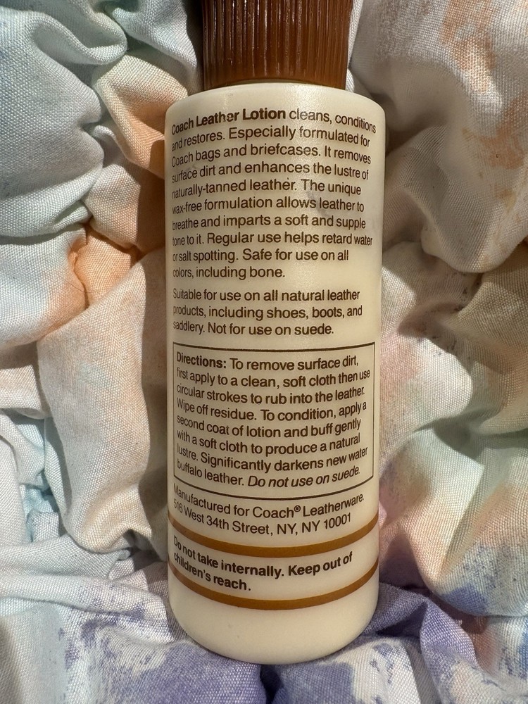 Coach Vintage Leather Conditioner