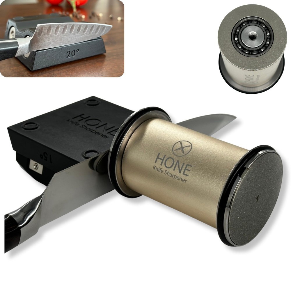 𝗛𝗢𝗡𝗘 𝗞𝗻𝗶𝗳𝗲 𝗦𝗵𝗮𝗿𝗽𝗲𝗻𝗲𝗿: Engineered in Canada, Rolling Knife S...