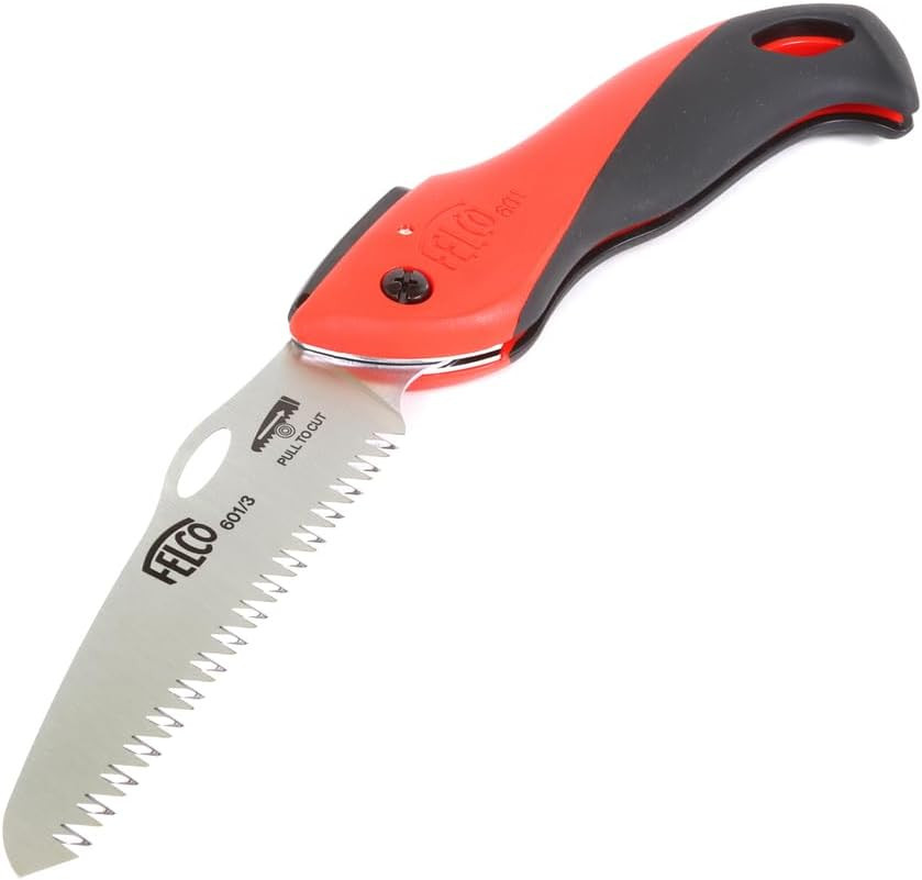 601 Folding Pruning Saw – Compact Pull-Stroke Saw for Gardening & Vineyard Use |