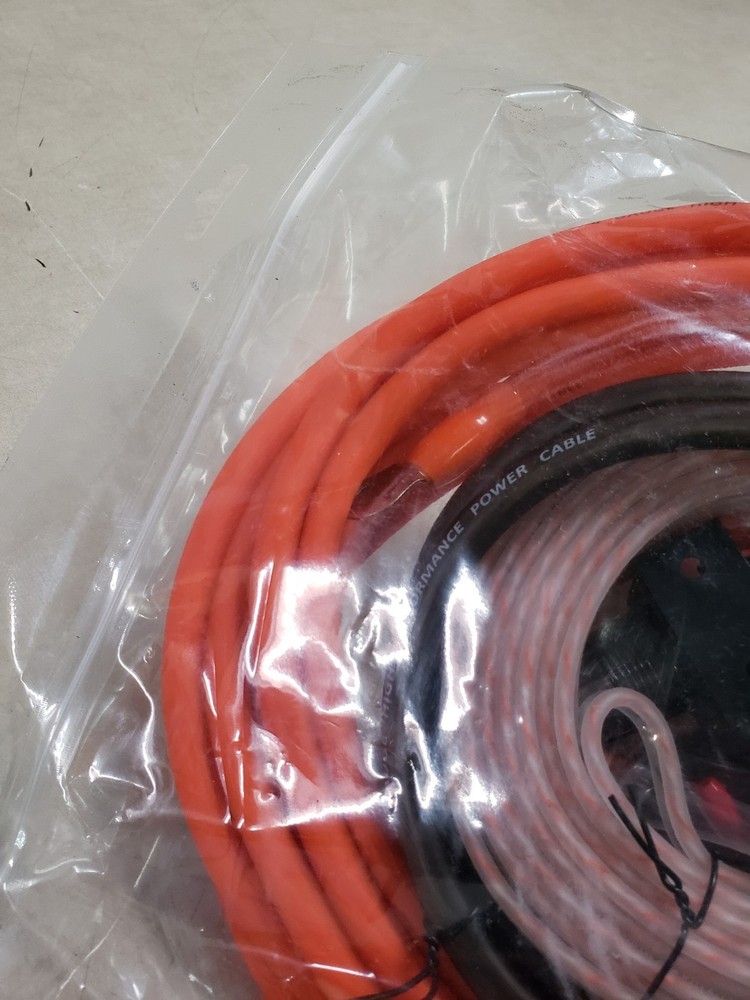 4 Gauge Amplifier Wiring Kit RD01AK4 Complete Installation Kit
