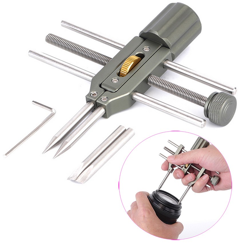 Repair & Optical Tool Adjustable Spanner Wrench Set For Camera Lens