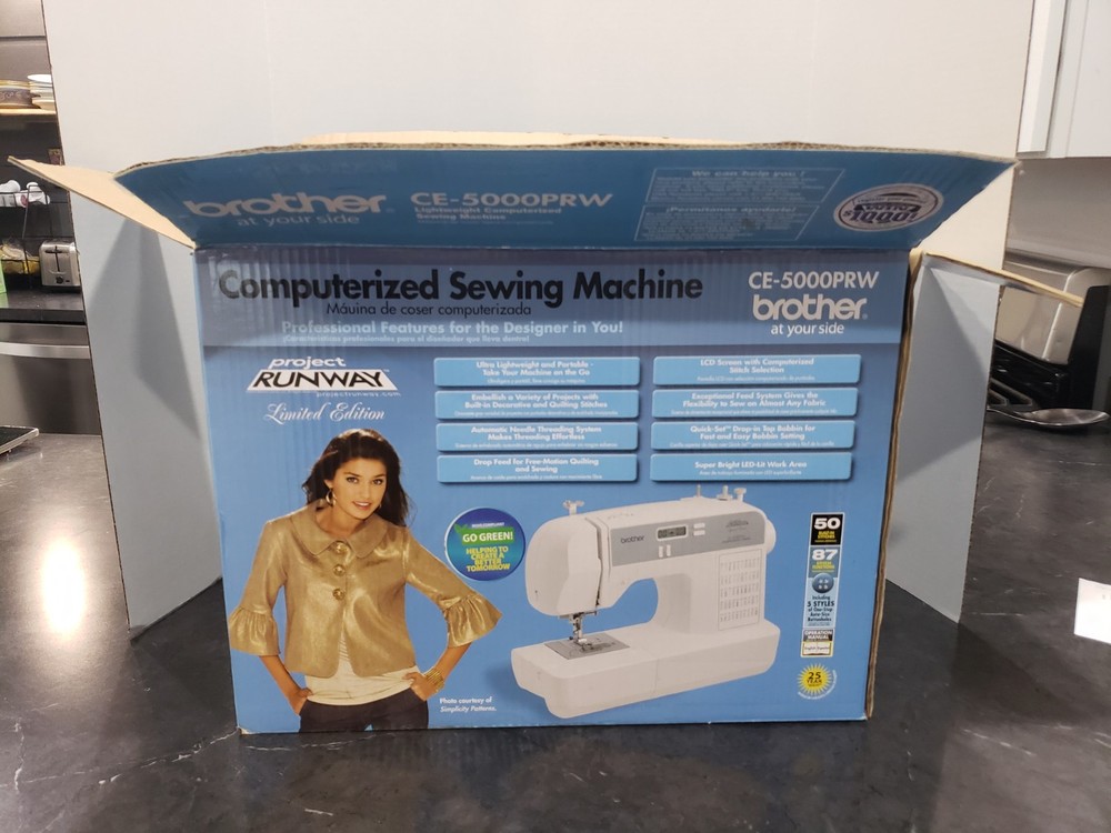Brother Project Runway Limited Edition CE-5000 PRW Computerized Sewing Machine
