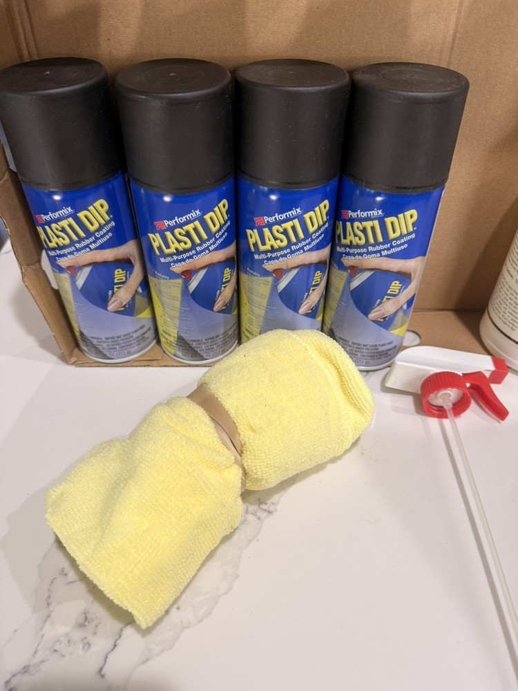 Matte Black Aerosol Wheel Coating kit