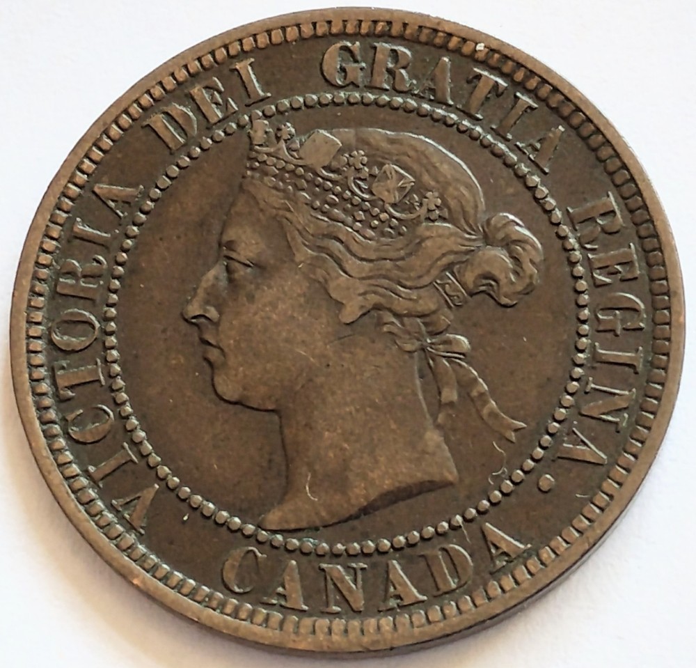 Canada 1888 Queen Victoria 1 Cent.