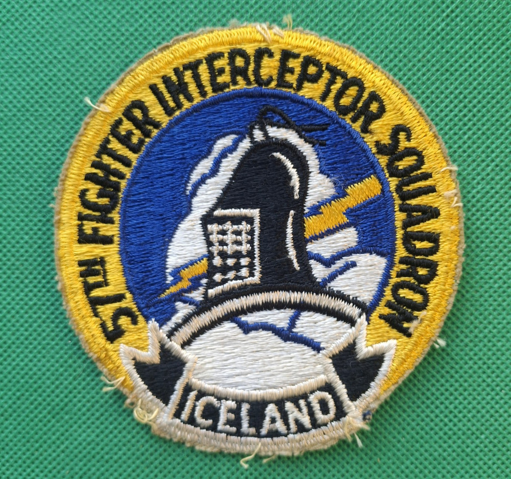 US Air Force Late 1950's/60's 57th Fighter Interceptor Squadron Patch
