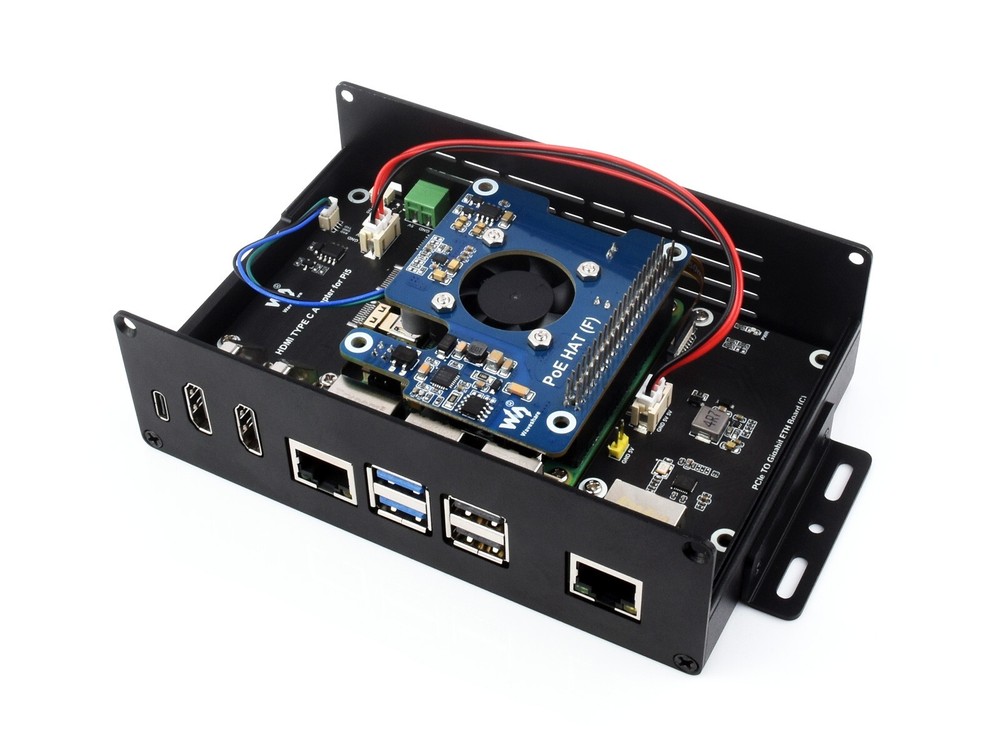 Waveshare Multi-functional All-in-one Mini-Computer Kit for Raspberry Pi 5