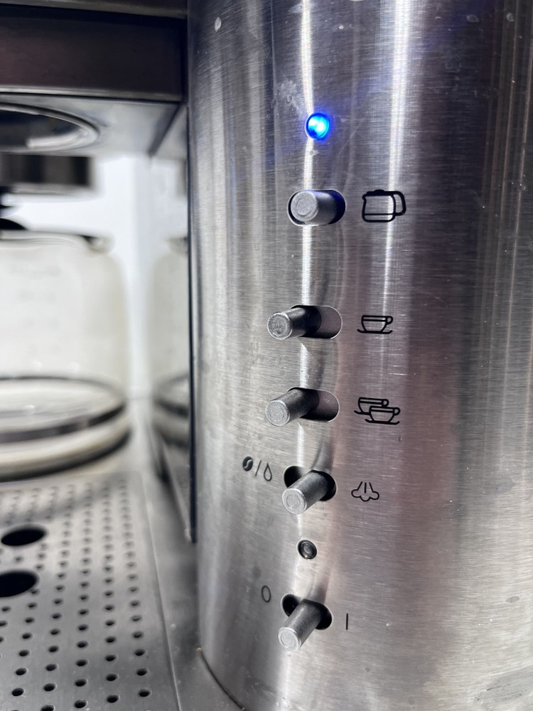 Espressione EM-1040 Coffee Maker Combo Drip & Espresso Machine Untested