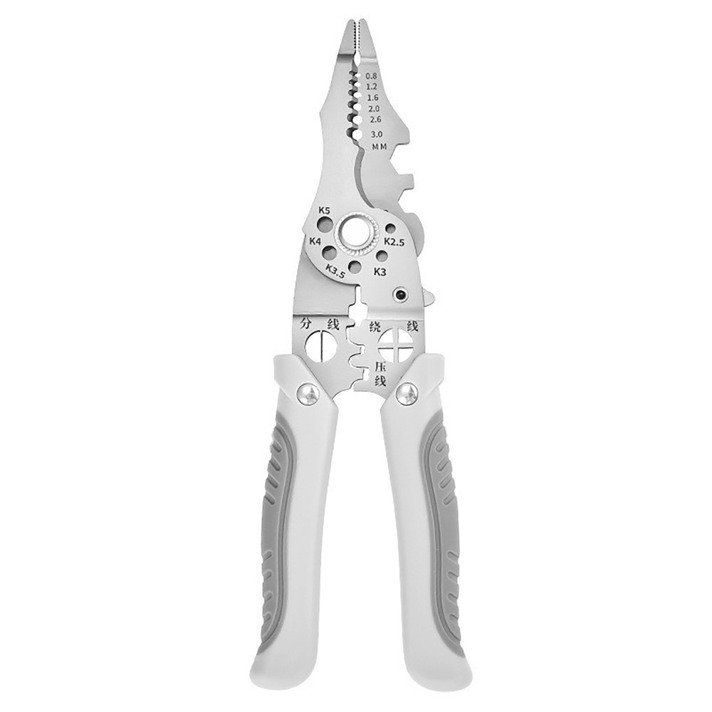 Wire stripping pliers