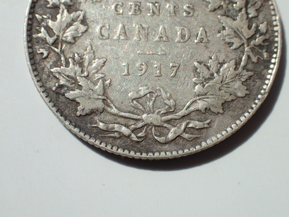 1917 Canada 25 Cents