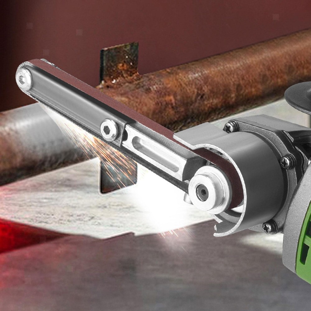 Woodworking Sanding Grinding Polishing Tool Silver Professional Angle Grinder