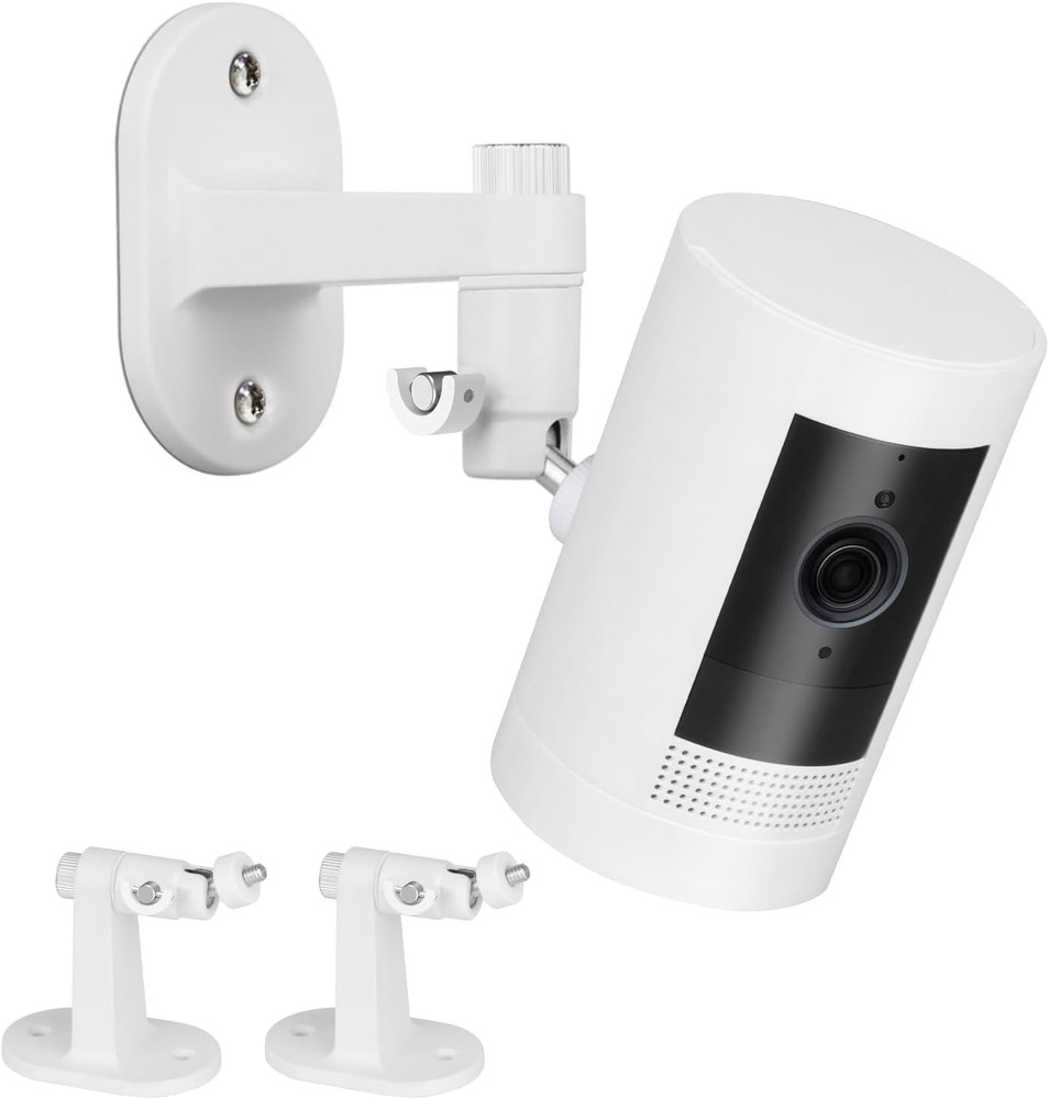 2Pack Adjustable Security Wall Mount Bracket for Ring Stick up Cam & Ring Outdoo