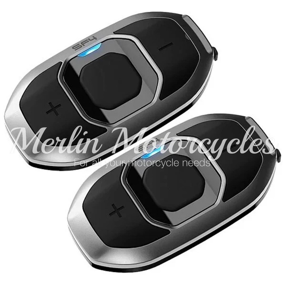 SENA SF4-02D MOTORCYCLE BLUETOOTH COMMUNICATION SYSTEM DUAL PACK NEXT DAY