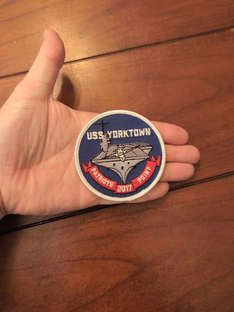 USS Yorktown Patriots Point 2017 Patch New