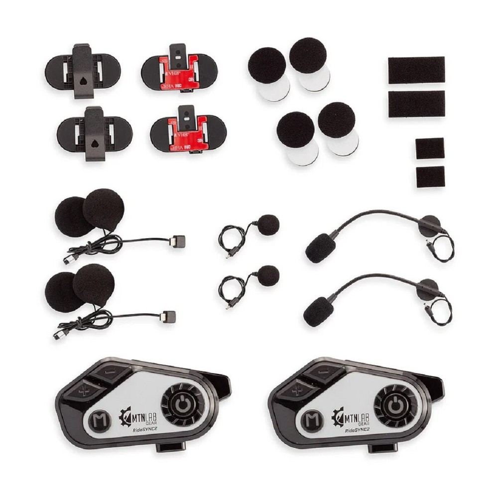 Mountain Lab Black RideSync2 Bluetooth Communication System Kit ML-COM-BT-RSYNC2