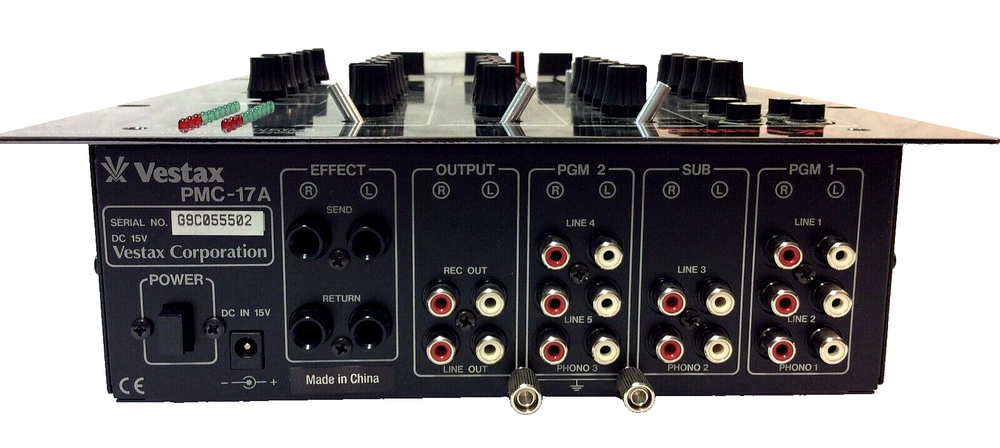 VESTAX ~ PMC-170A DJ Professional Mixing Controller ~ NEW