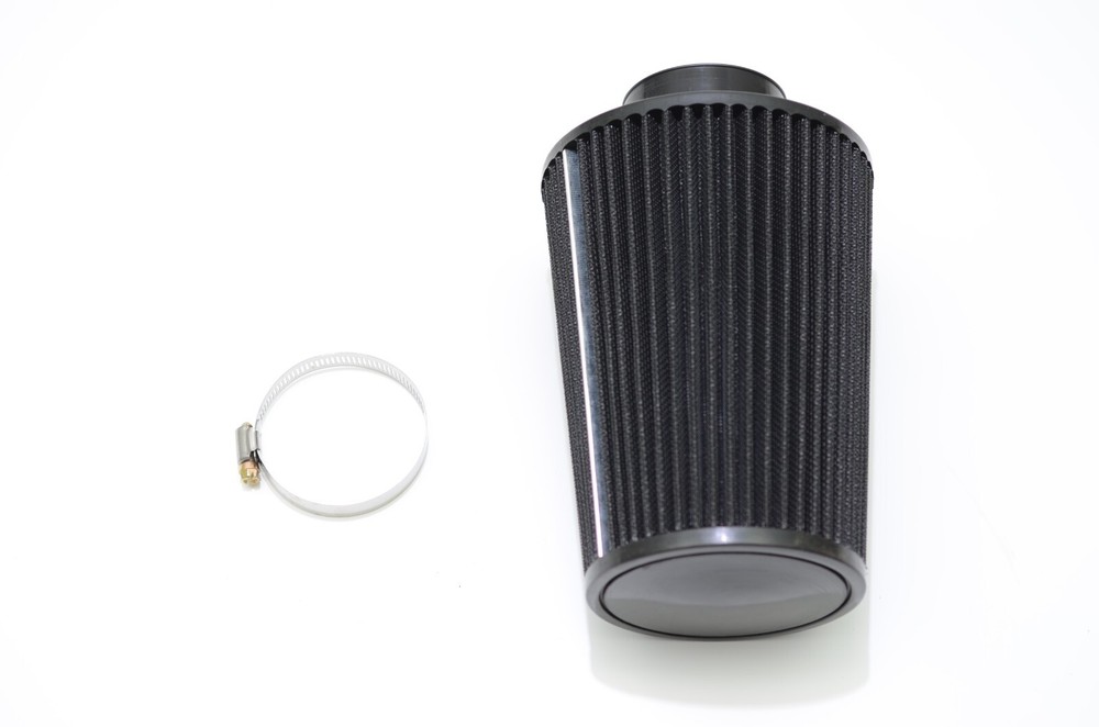 1320 Performance 4 inch Universal air filter cone reusable Tall version Black