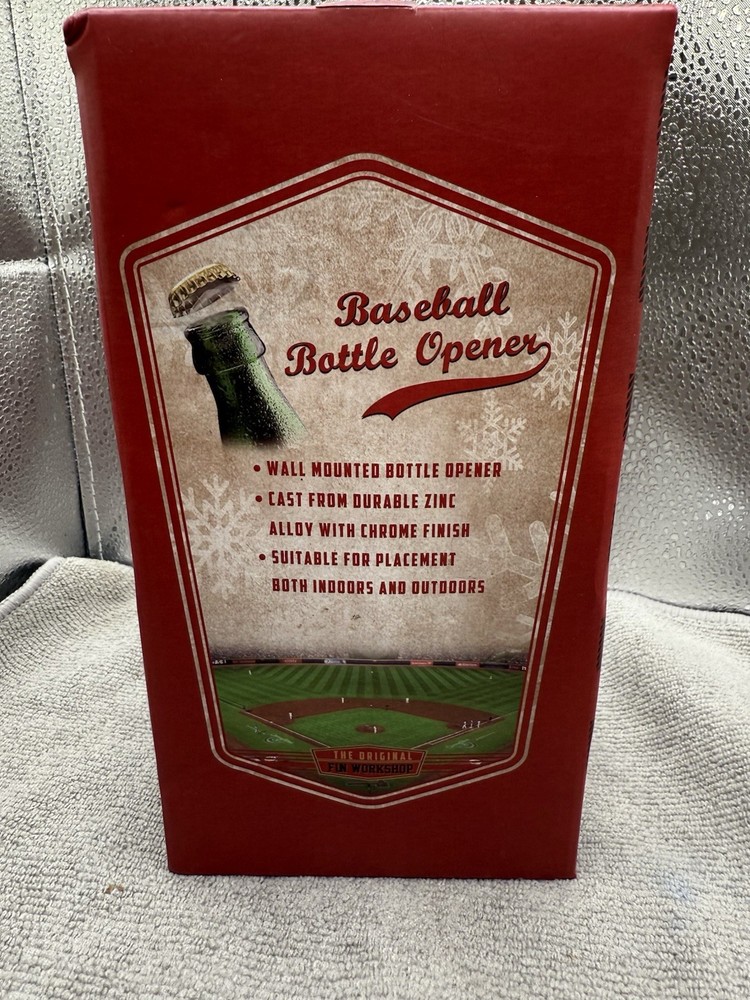 BASEBALL Bottle Opener Wall Mounted