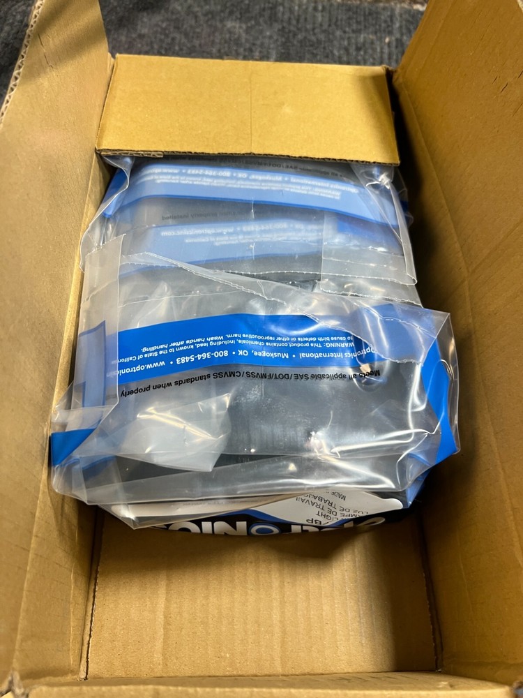 (QTY 5) Optronics TLL60FBP Thinline LED Rectangle Work Light, Flood Beam, 12-24V