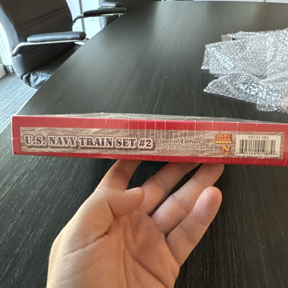 N Micro-trains Special Edition US Navy Train Set 2 New Sealed
