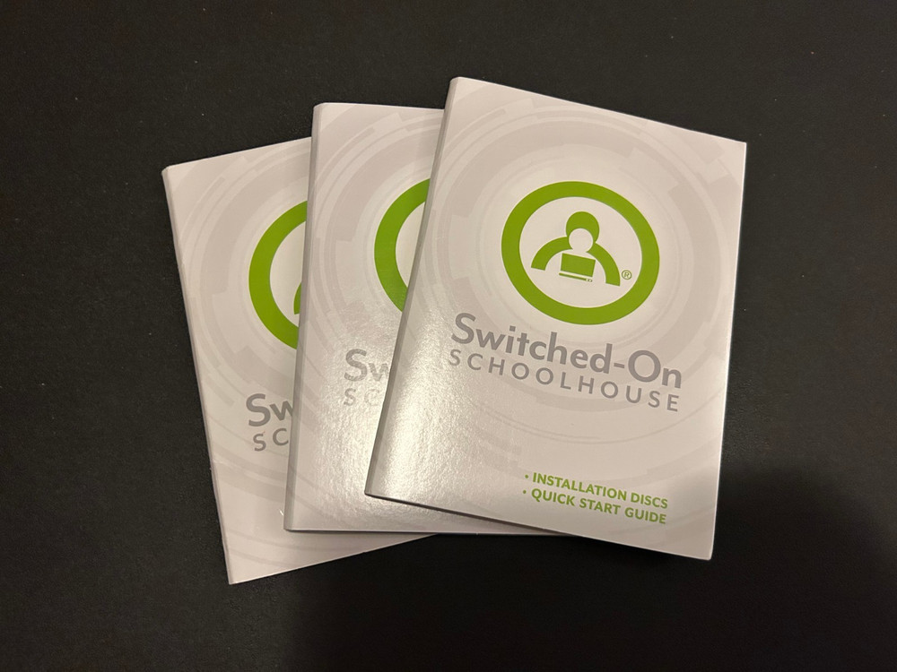 Switched-On Schoolhouse Installation Discs & Guide (Software) 2015