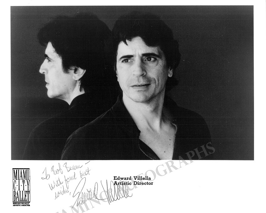 Villella, Edward - Signed Photograph
