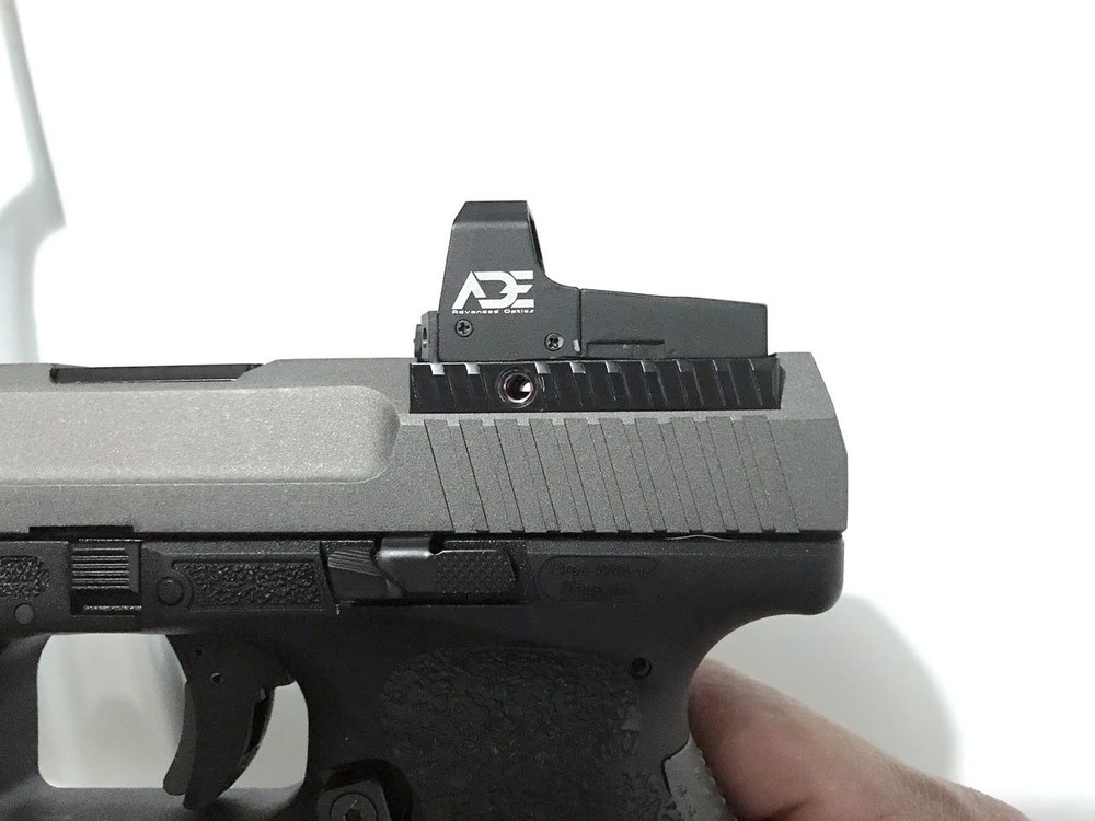 ADE Advanced Optics RD3-006B Mini Reflex Micro Green Dot Sight, 3 MOA, Black