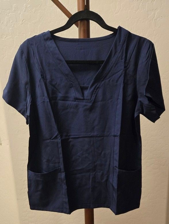 Scrub Set, Navy, Small, Unbranded