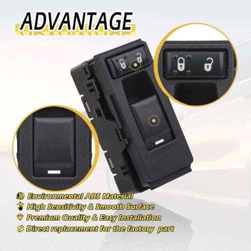 Window Switch Passenger Side Control Compatible with 2006-2017 Chrysler