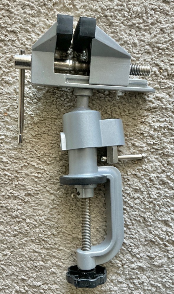 Modelcraft Multi-Angle Bench Vice Jaw Width: 78mm, Capacity: 50mm