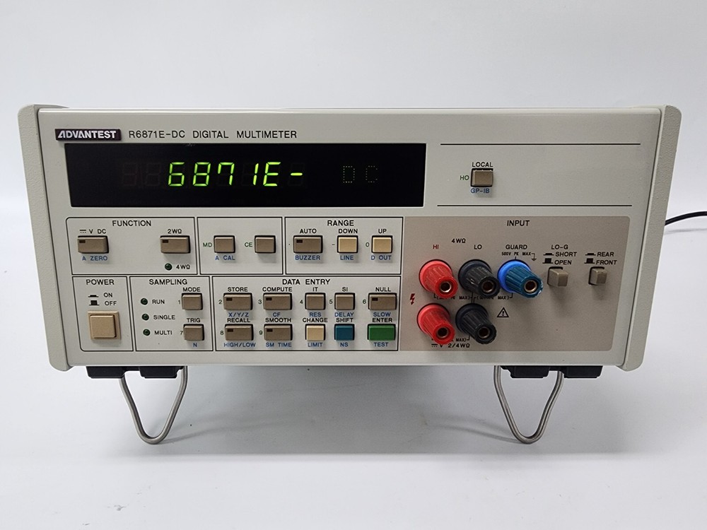 Advantest R6871E-DC Digital Multimeter