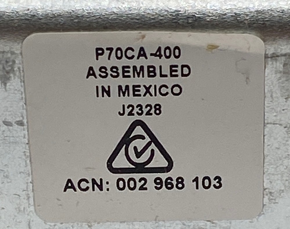 Penn P70CA-400C Pressure Control Switch