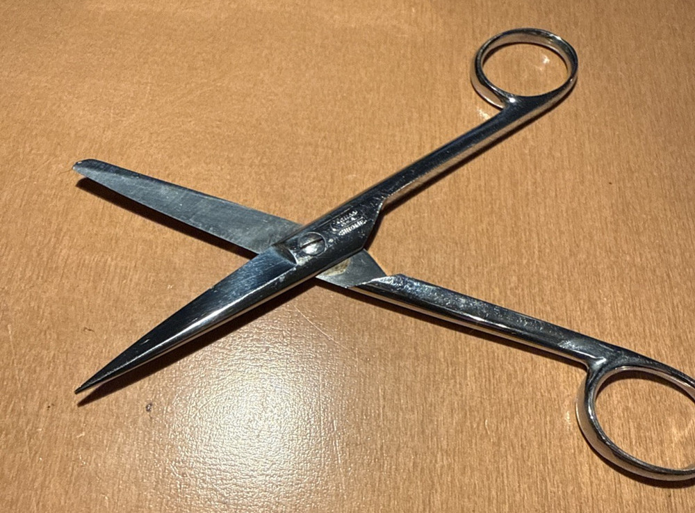 Clauss USA Chrome Scissors 5 3/4" - See Description