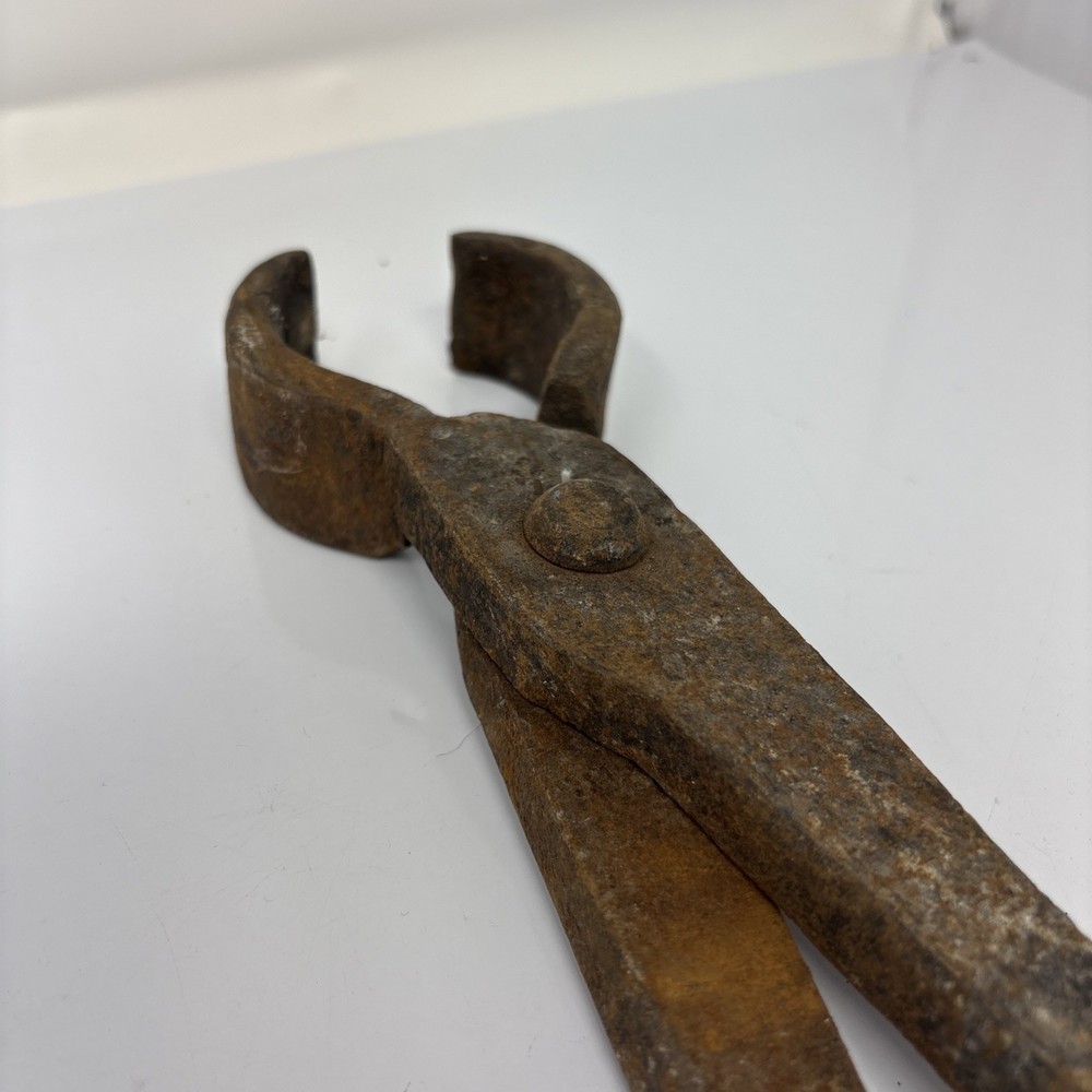 2 Blacksmith-Made Tools - Tongs & Ladle