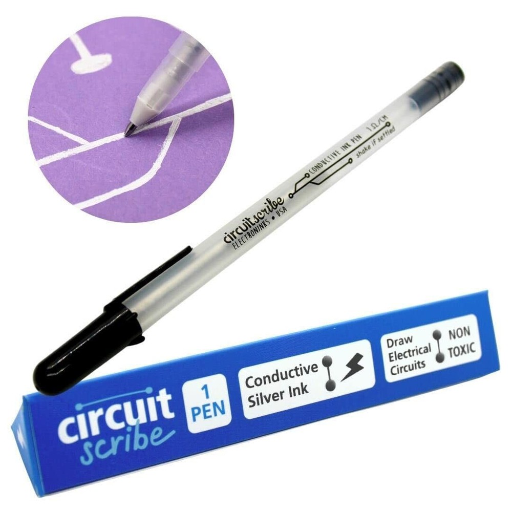 Conductive Ink Pen: Draw Circuits Instantly