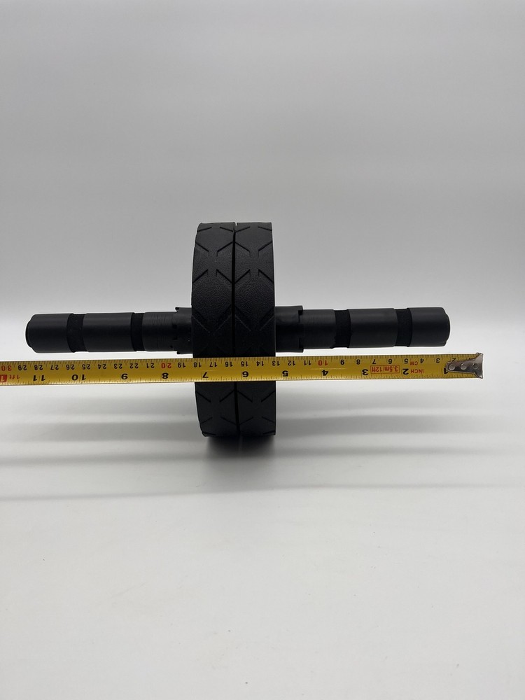 AMONAX Ab Roller Wheel Double Core Strength Trainer Non Slip Handles
