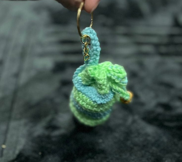 Handmade Crochet Keychain Small Multi Characters 🔑