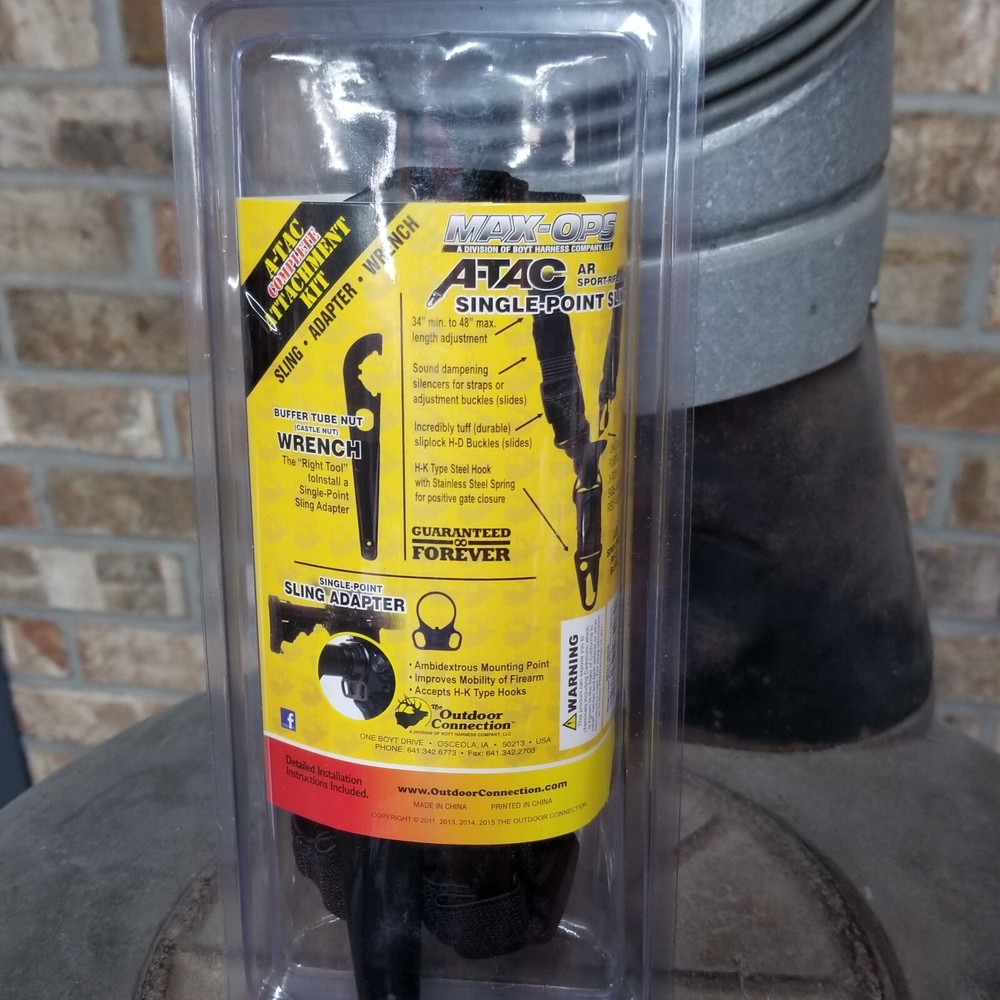 Max-Ops A-TAC Single Point Tactical Sling Kit