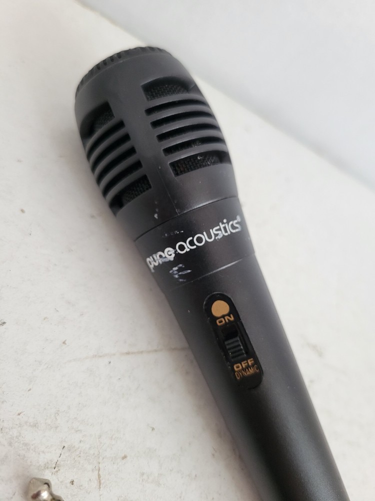 Pure Acoustics Wired Karaoke Microphone