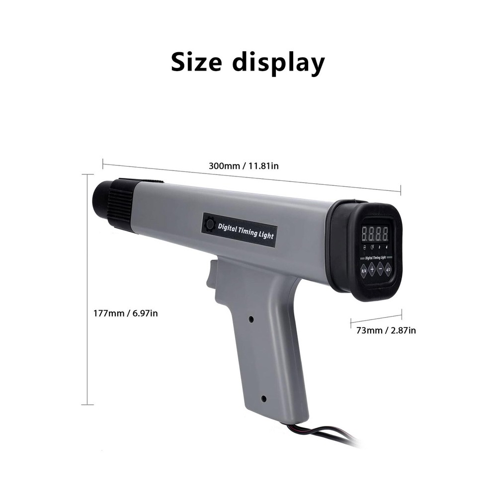 Digital Timing Light Automotive Inductive Ignition Tool for Petrol Engine CFR